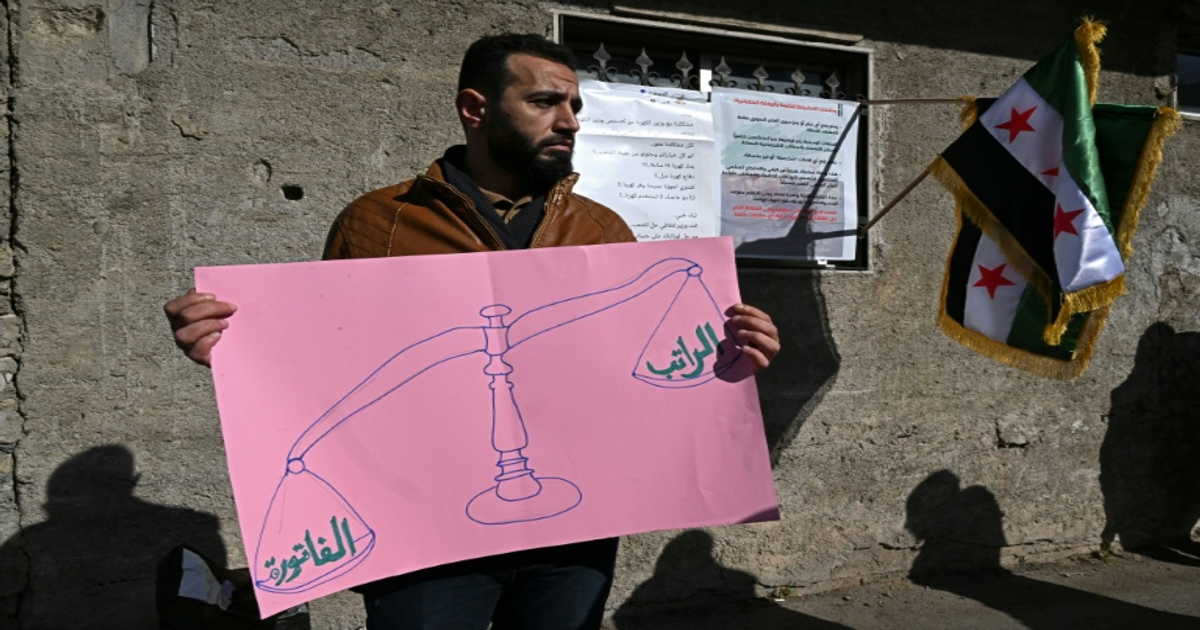 «Nous ne paierons pas !» : les Syriens se révoltent contre des factures impayables