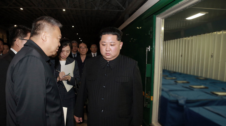 Kim Dzsong-Un most minden bizonnyal nem boldog /Fotó: AFP