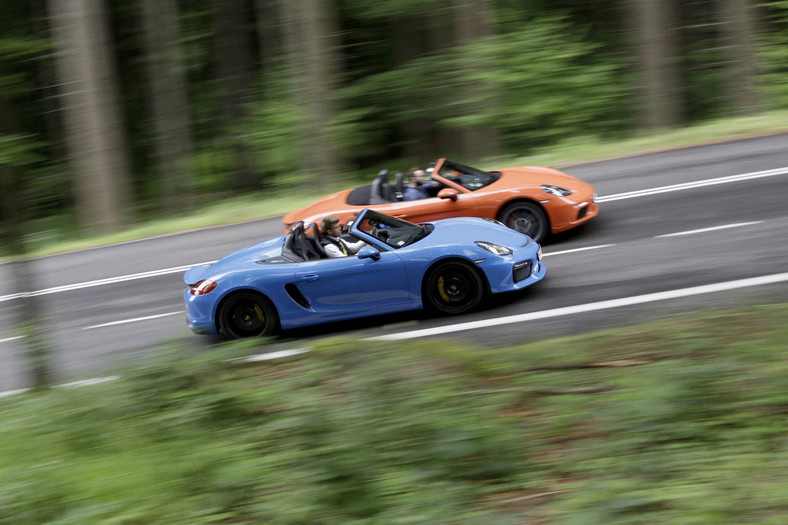 Porsche Boxster Spyder kontra Porsche 718 Boxster S