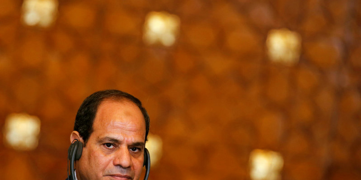 Egyptian President Abdel Fattah Al-Sisi.