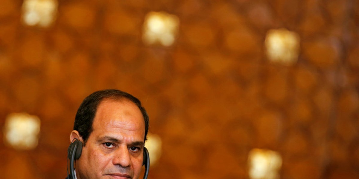 Egyptian President Abdel Fattah Al-Sisi.