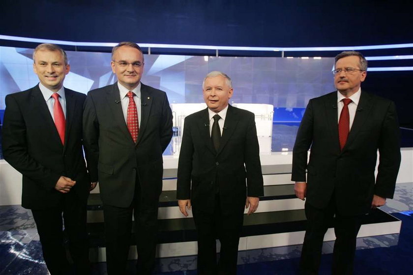 Debata prezydencka. Komorowski spotkał się z Kaczyńskim