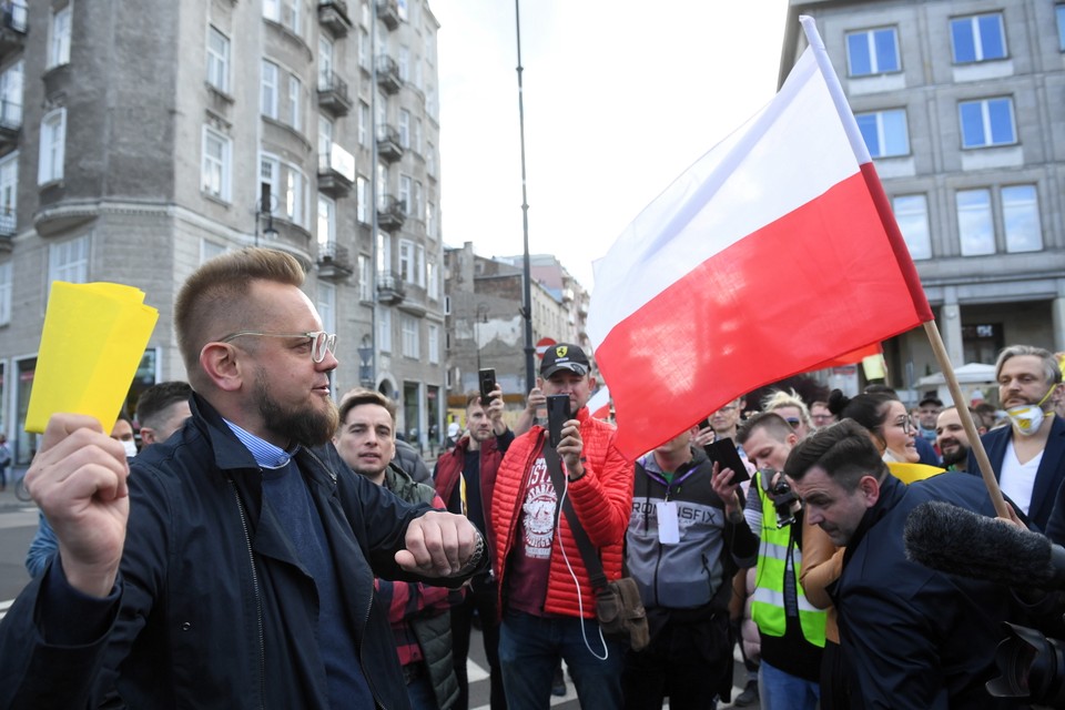 Warszawa: protest przedsiębiorców