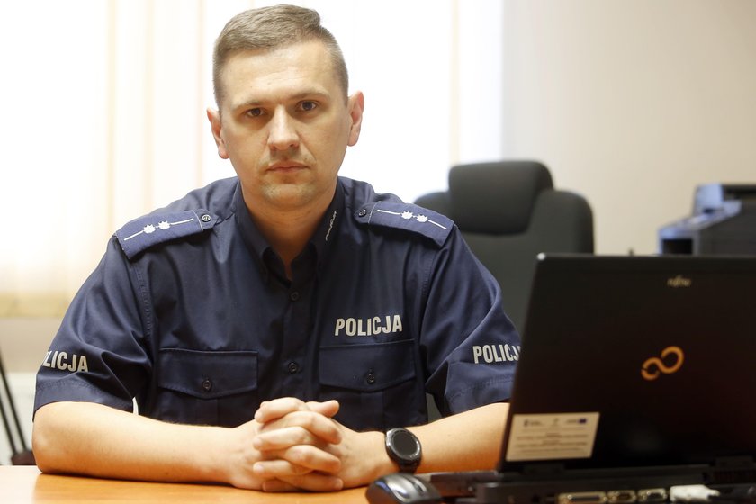 Arkadiusz Ciozak, rzecznik policji w Rudzie Śląskiej