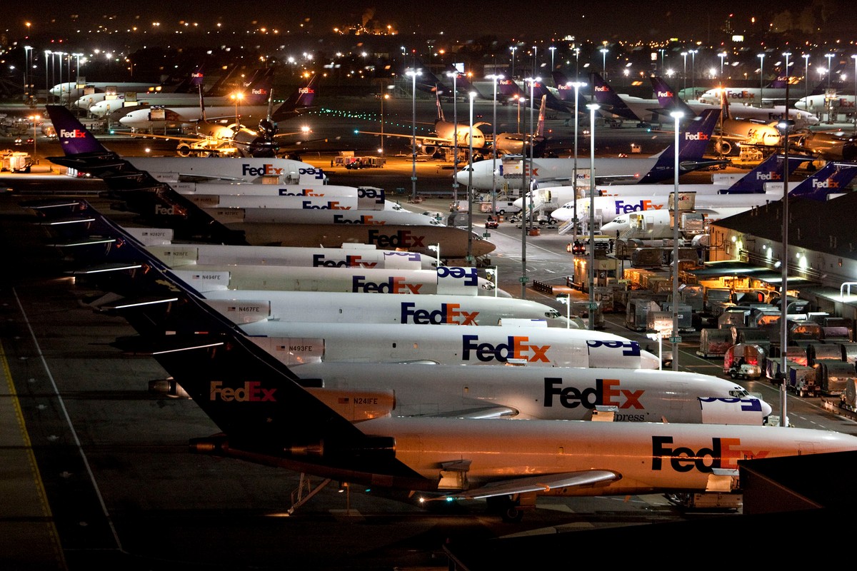 Lotnisko w Memphis, siedziba FedEx