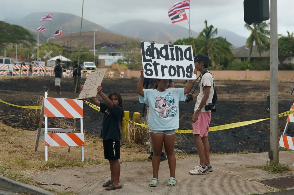 Poseta Džoa Bajdena Lahajni na ostrvu Maui, Havaji, nakon katastrofalnih požara