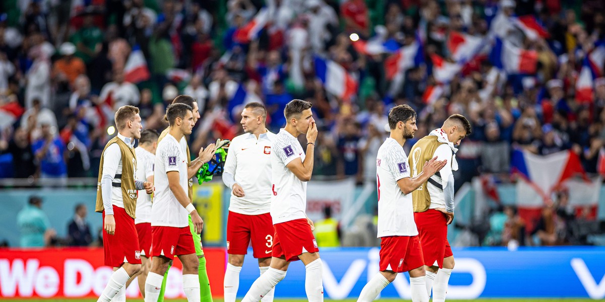 Polska przegrała z Francją i żegna się z mundialem w Katarze. 