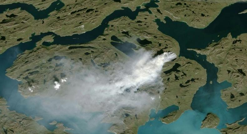 Some wildfires in western Greenland have been burning since the end of July