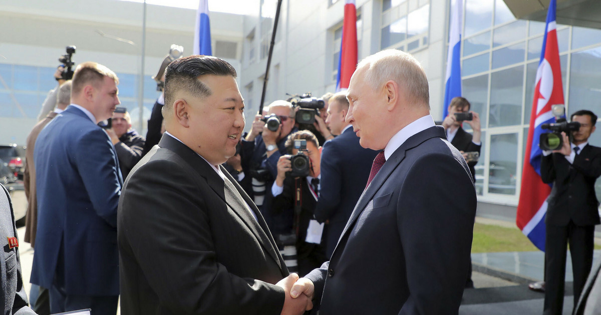 El regalo de guerra de Putin a Kim.  Es un laboratorio de combate.