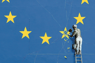 Mural Banksy’ego, brexit