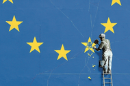 Mural Banksy’ego, brexit