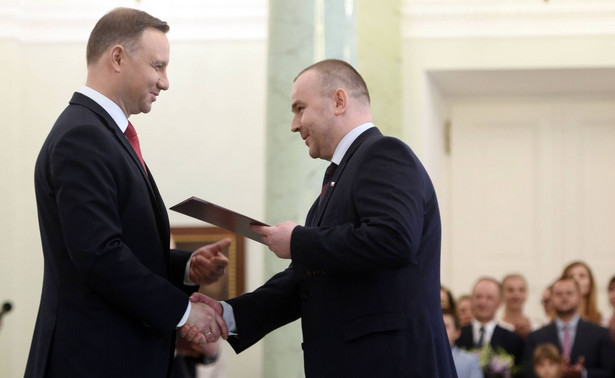 Prezydent Andrzej Duda i Paweł Mucha