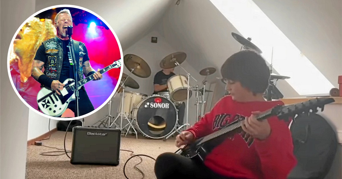 Idą śladami Metalliki. Dwóch dzieciaków z Sobótki podbiło internet