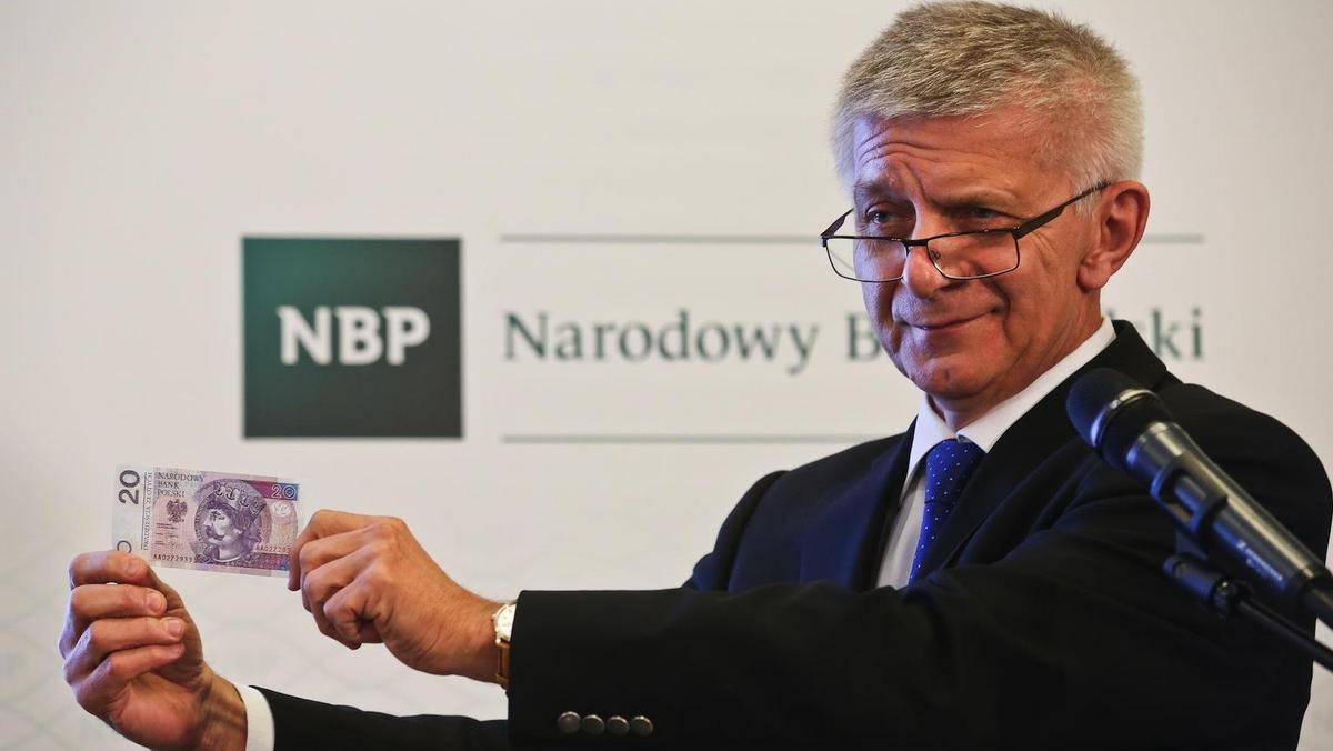 Marek Belka na konferencji NBP