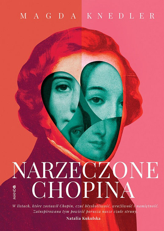 Magda Knedler, "Narzeczone Chopina": okładka książki 
