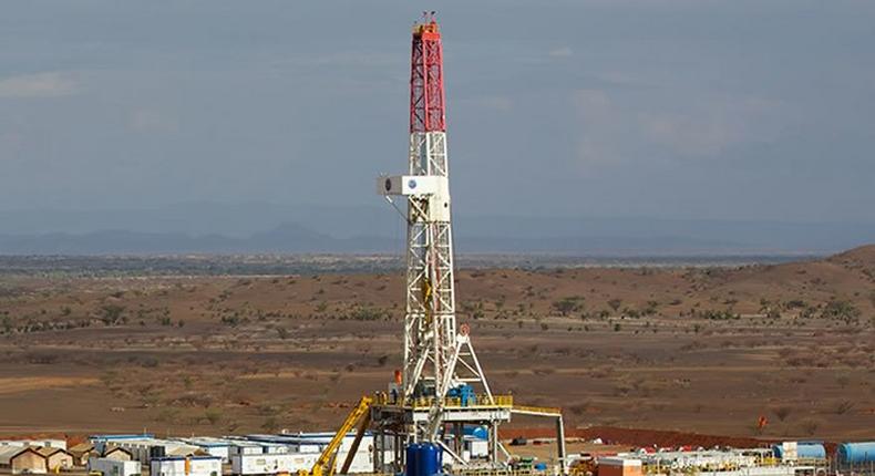 British company Tullow Oil plant in Turkana county, Kenya