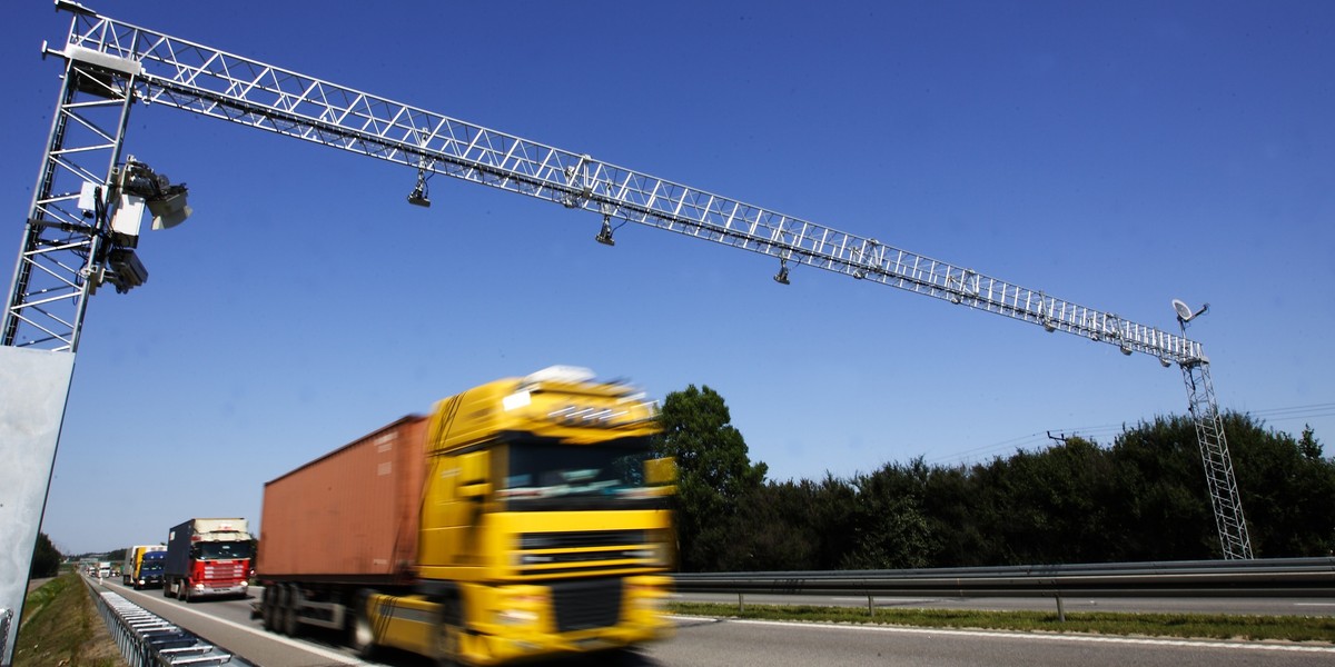 System e-Toll kary dla przewoźników za brak rejestracji w systemie.