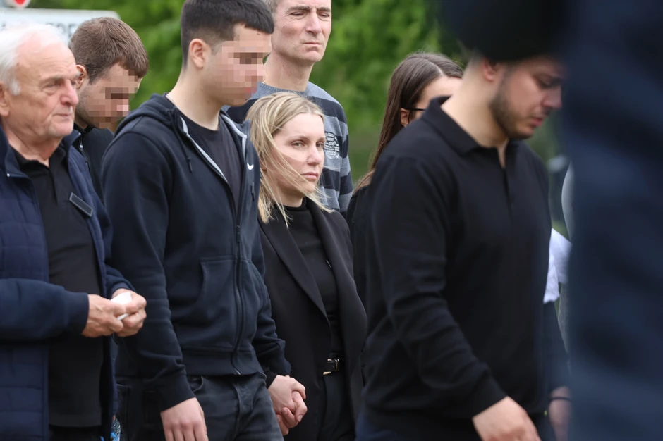 Sahrana Saše Katančića Novo Groblje