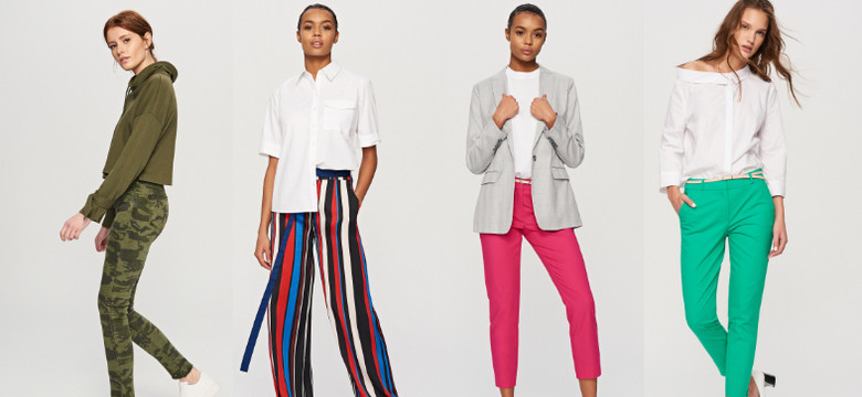 Kolorowe spodnie - przegląd kolorowych spodni do 200zł