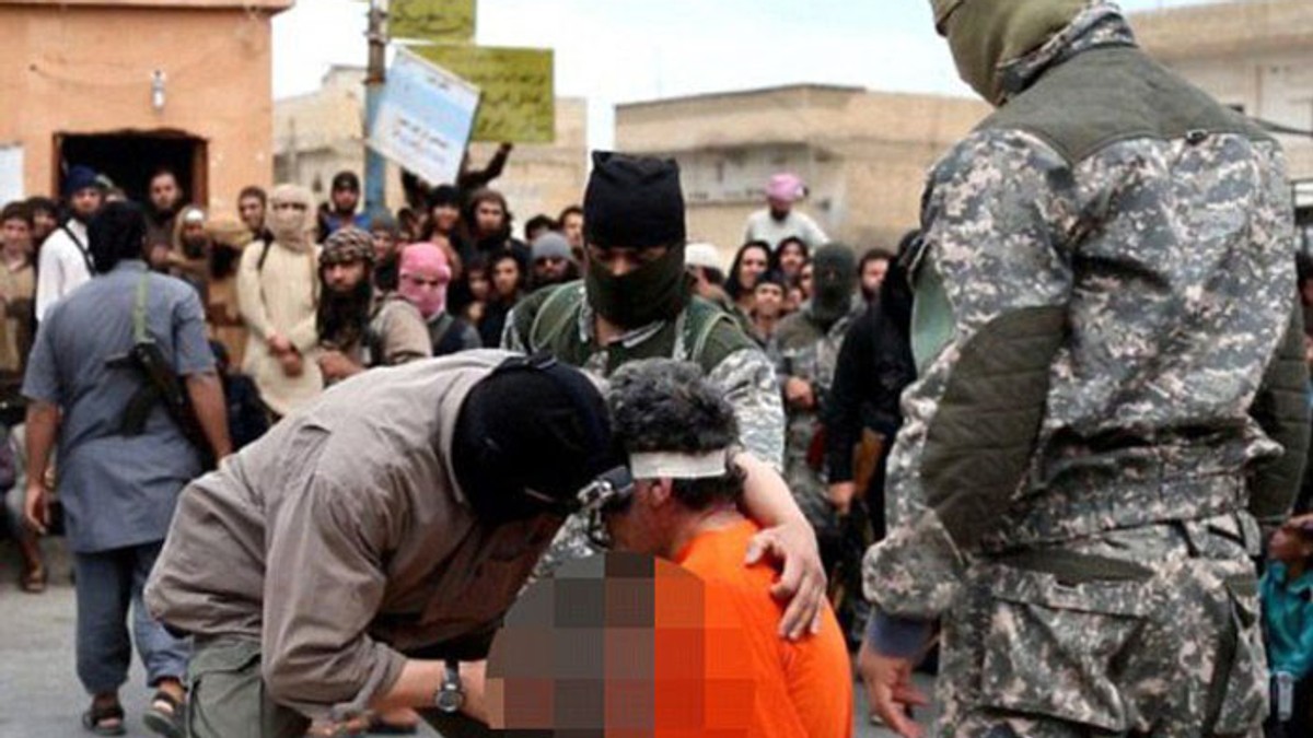 isis egzekucija foto Twitter Daily Mail Online
