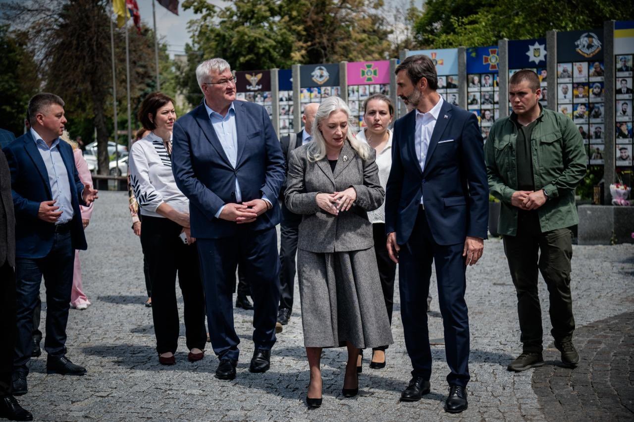 Minister zahraničných vecí a európskych záležitostí Juraj Blanár na Ukrajine.