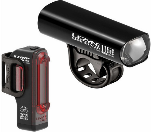 Lezyne Lite STVZO Pro 115 + Strip Drive StVZO