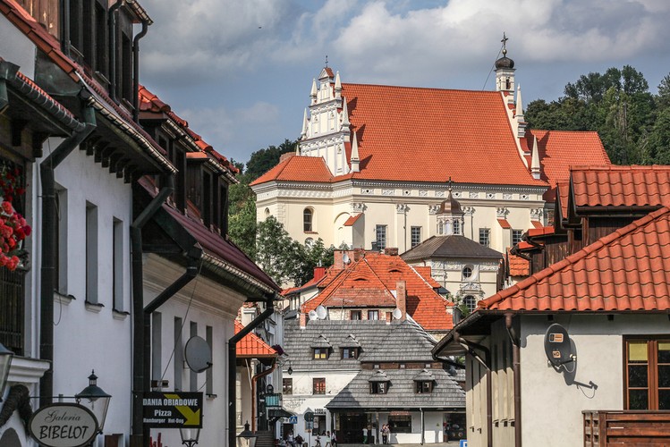 Piękny Kazimierz Dolny nad Wisłą