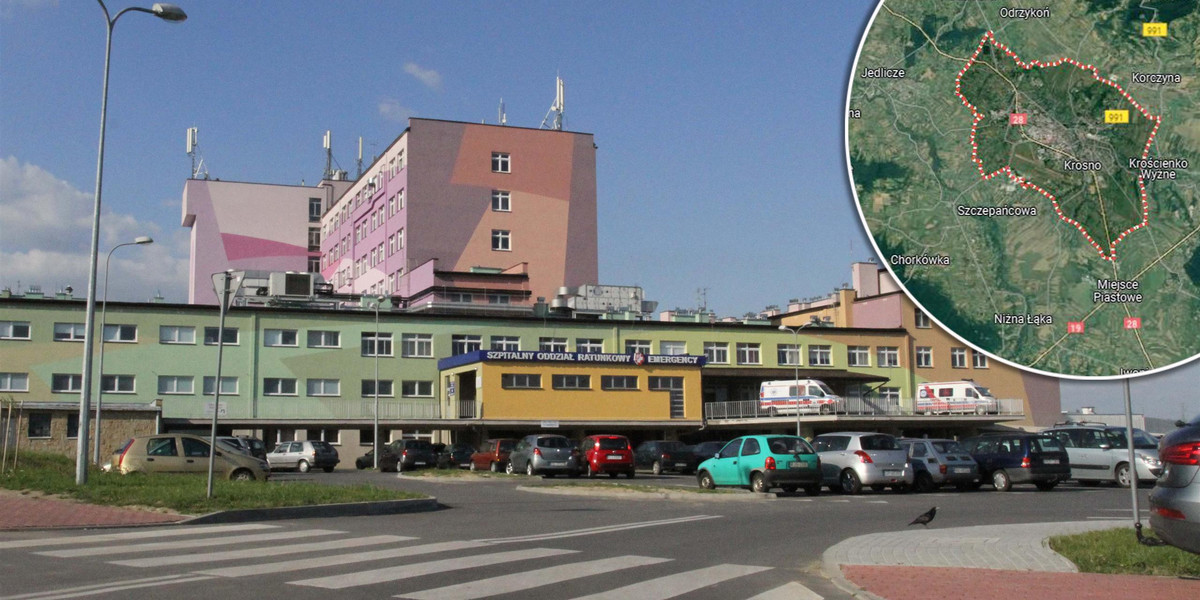Szpital w Krośnie. Na oddziale ratunkowym doszło do szokującego incydentu.
