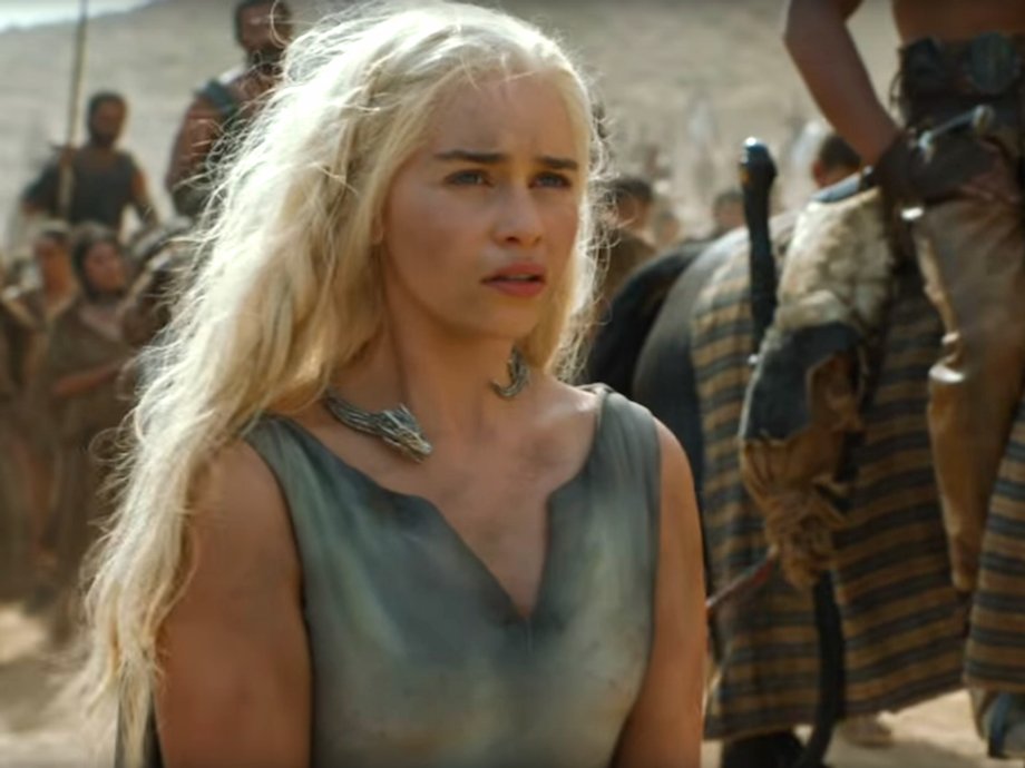 Daenerys Targaryen (Emilia Clarke) has her new situation handled.