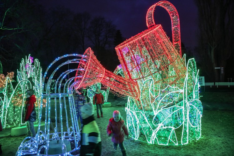 V Królewski Festiwal Światła w Wilanowie