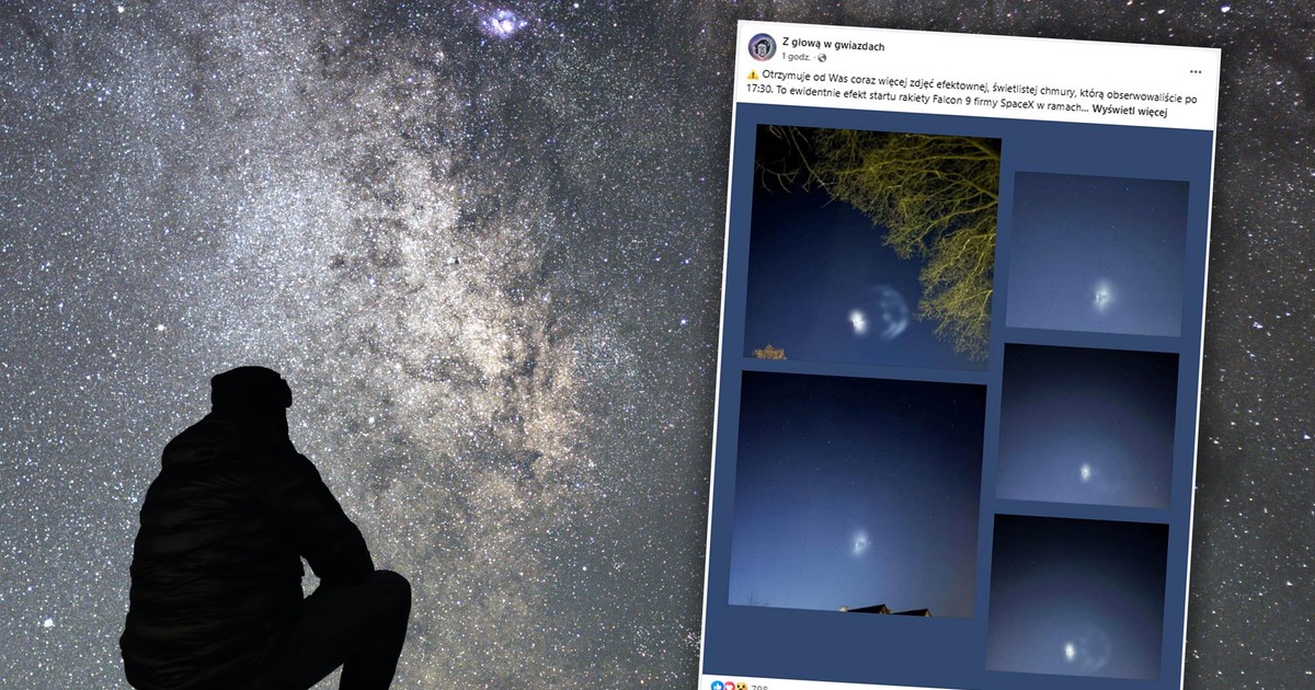 Tajemniczy rozbłysk nad Polską. Coś przetoczyło się po niebie. "Dzieci dosłownie zaniemówiły"