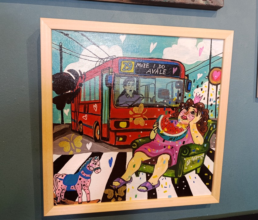 Rad slikarke Ljudmile Tomić