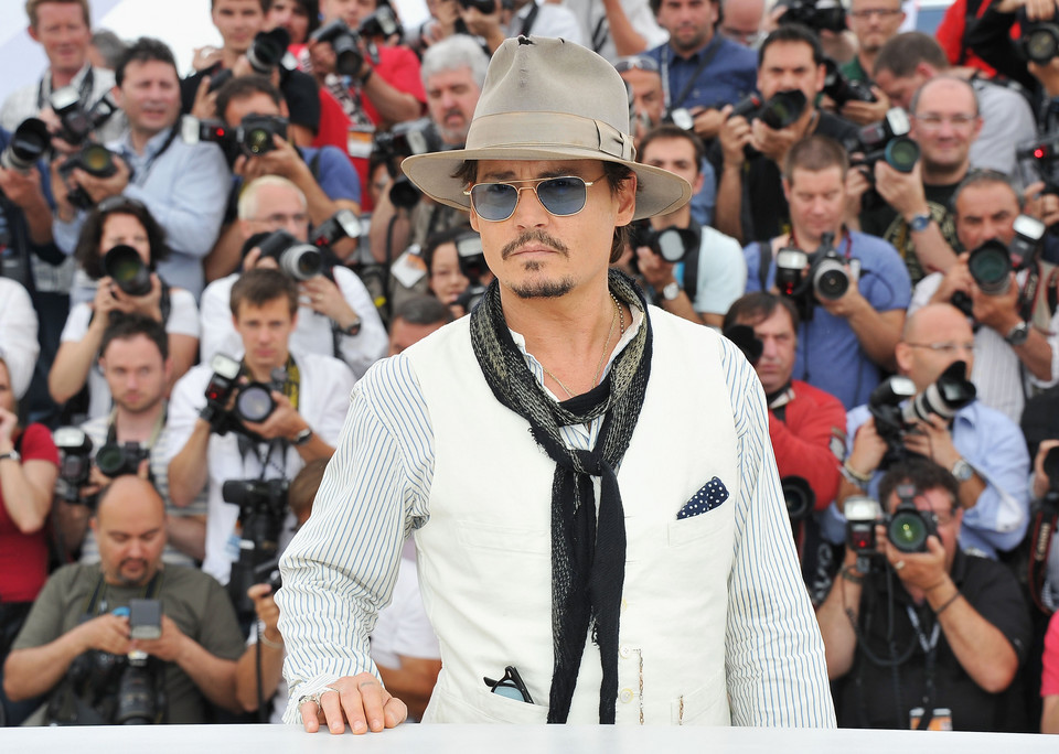 Johnny Depp w 2011 roku