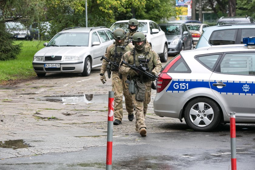 Kraków. Antyterroryści weszli do hali TS Wisła. Czego szukali?