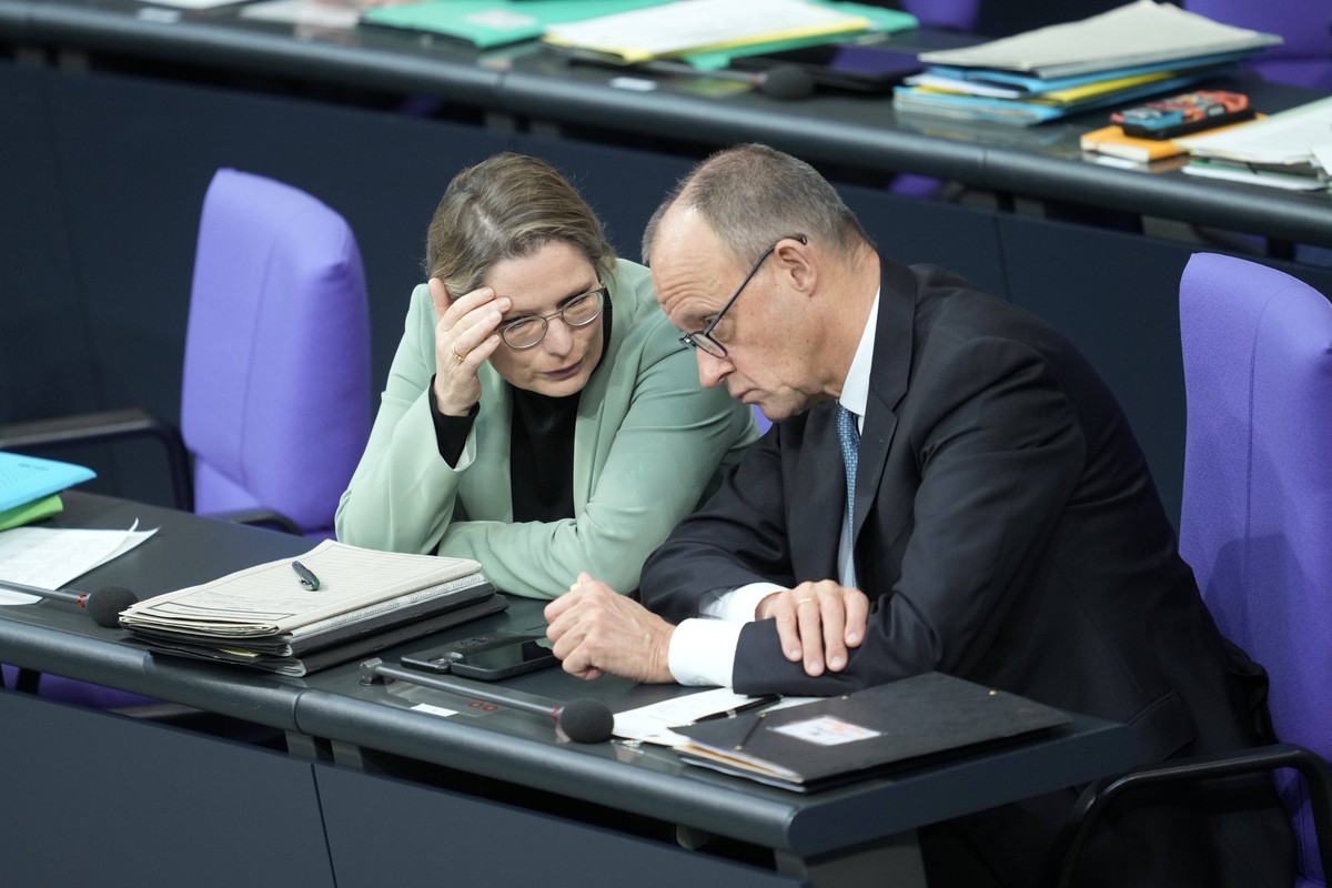 Stefanie Hubig i Friedrich Merz