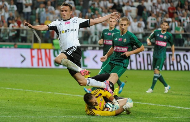 T-Mobile Ekstraklasa: Grad goli w meczu Legii ze Śląskiem. WIDEO