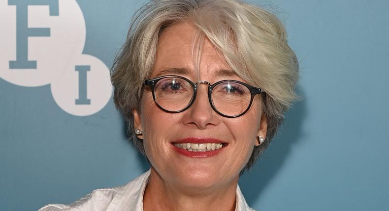 Dame Emma Thompson attends the BFI screening of Madly, Deeply at BFI Southbank on October 02, 2022 in London, England.Kate Green/Getty Images