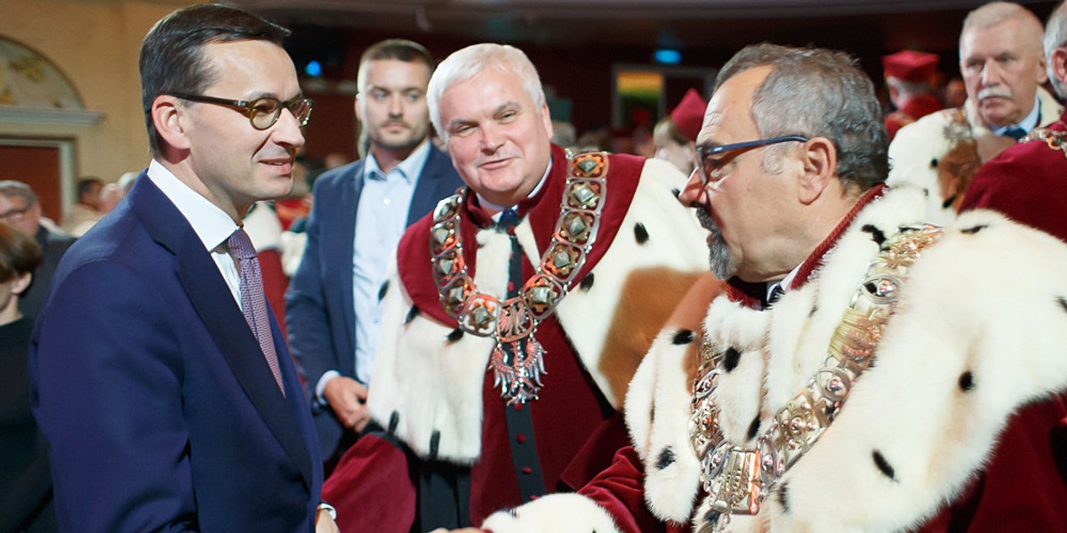 Mateusz Morawiecki mówi o polskiej nauce i lekarzach za granicą