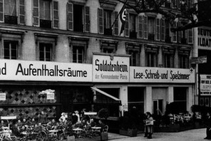 2.WK, Frankr.besetzt 1940-44: Soldantheim der Kommandantur