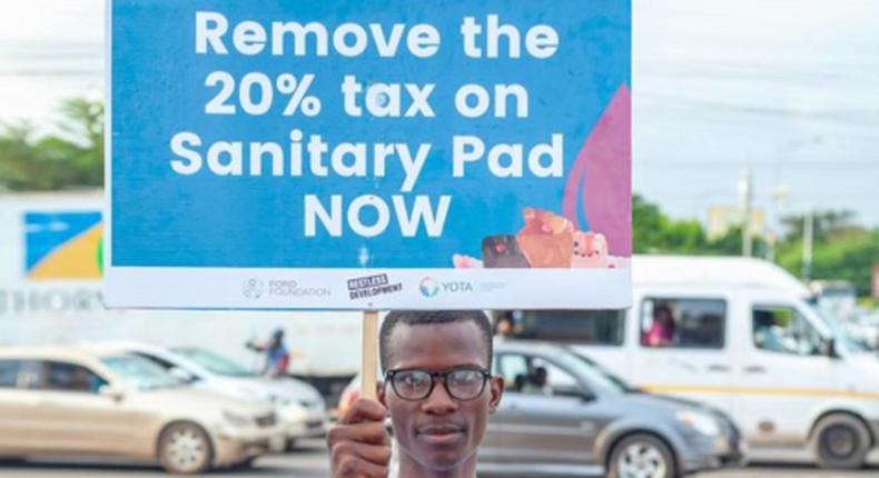 Tax on sanitary pads