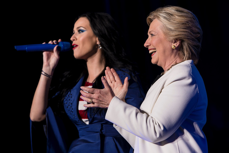 Katy Perry stanowczo opowiada się za jednym z kandydatów. Kogo popiera?