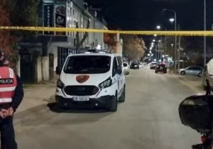 Policija u Tirani na mestu ubistva