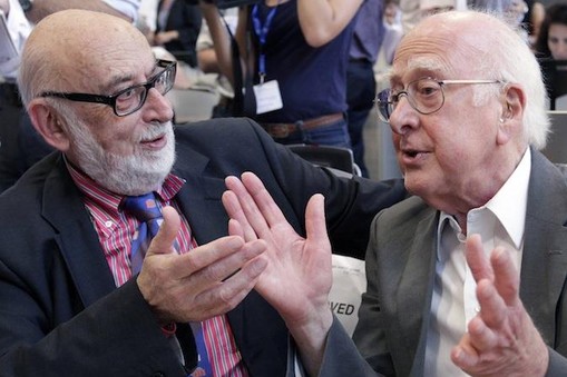 Peter Higgs Francois Englert  Nobel bozon Higgsa