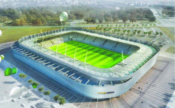 Stadion dla II ligi. W Lublinie trwa budowa boiska za 140 mln zł