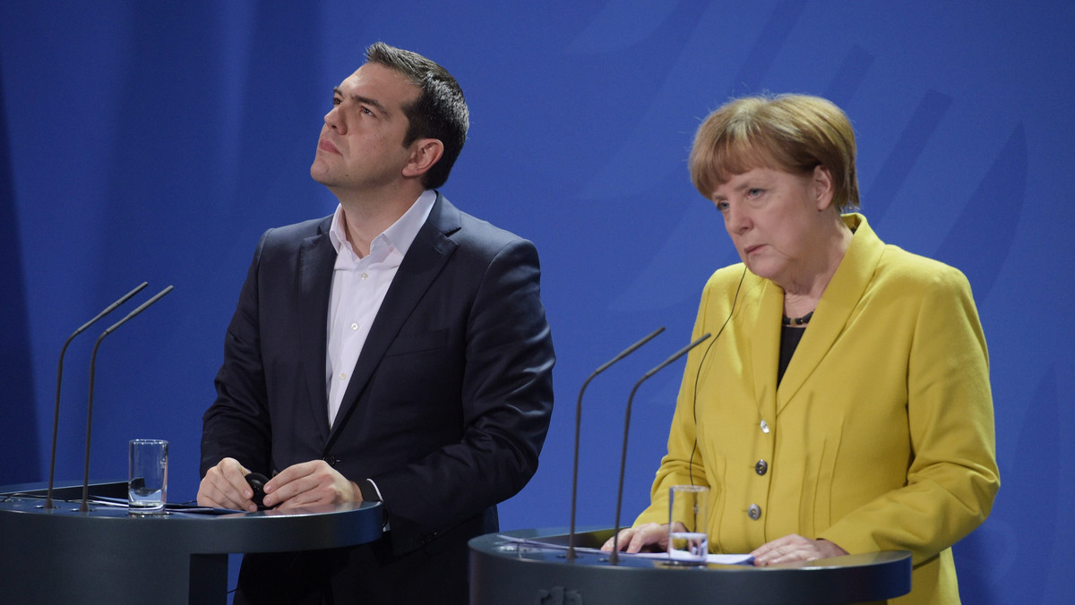 Kanclerz Niemiec Angela Merkel zapewniła po spotkaniu z greckim premierem Aleksisem Ciprasem dzisiaj w Berlinie, że pragnie "silnej Grecji". Merkel potwierdziła stanowisko Niemiec, że kwestia reparacji wojennych jest ostatecznie załatwiona.