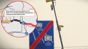 Nowy odcinkowy pomiar prędkości na A2. Wiadomo, gdzie staną nowe kamery i znaki [MAPA]