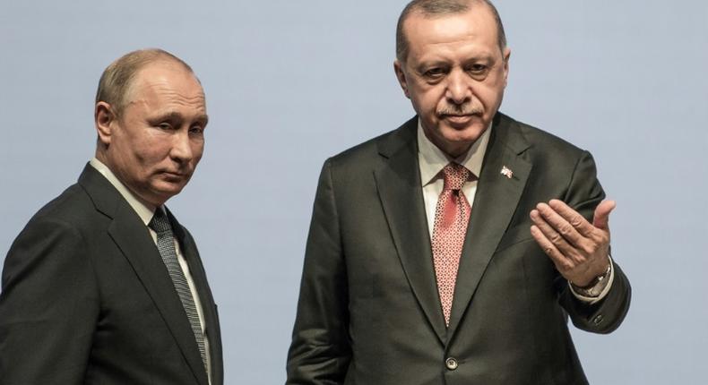 Although both countries are on opposite sides of the Syria conflict Turkish-Russian ties have improved markedly after reaching a lowpoint with the 2015 downing of a Russian warplane