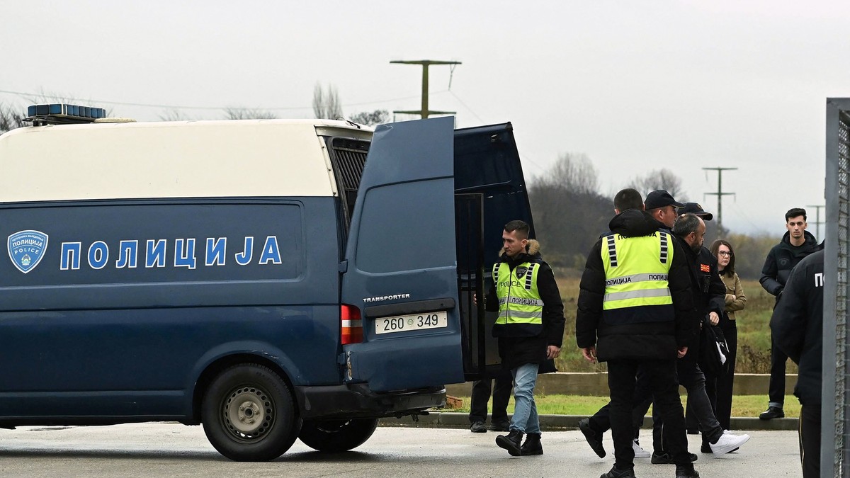 Severna Makedonija, policija