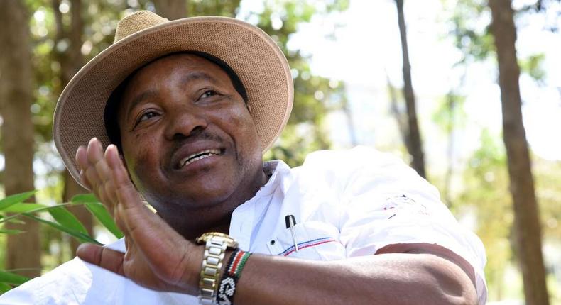 Former Kiambu Governor Ferdinand Waititu during a past interview