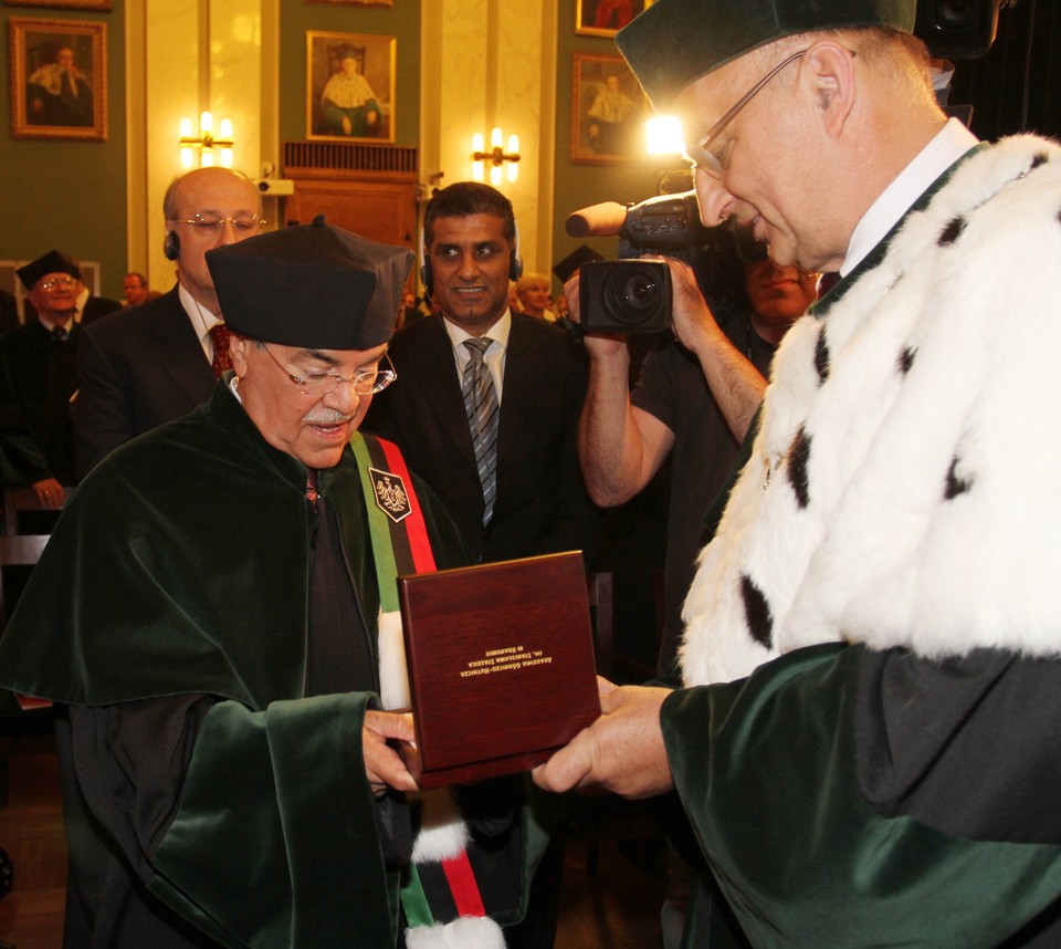 Honoris causa dla Al-Naimi'ego